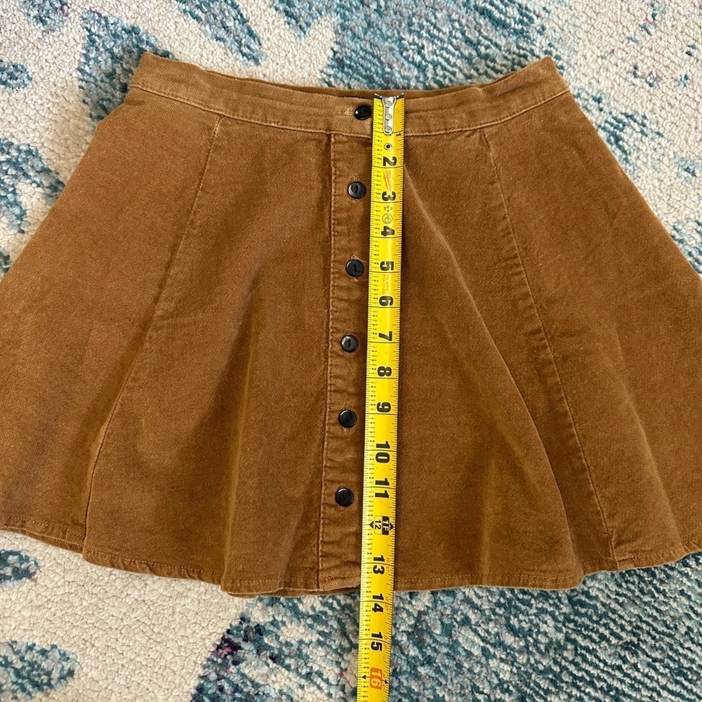 Brandy Melville Brya Corduroy A-line Skirt - Picture 6 of 7
